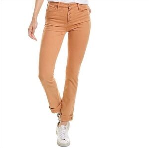 MOTHER The Pixie Dazzler Sneak Jeans In Play Date Wash: Toasted Nut 🤎